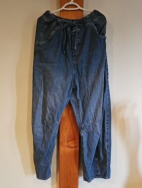 Gap Denim Barrel Jeans - Size Large